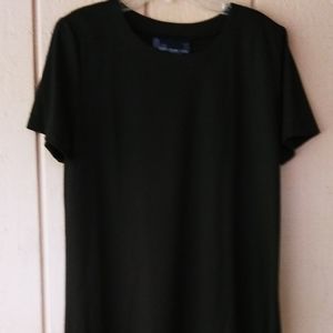 Susan Graver Dress Black Size Medium